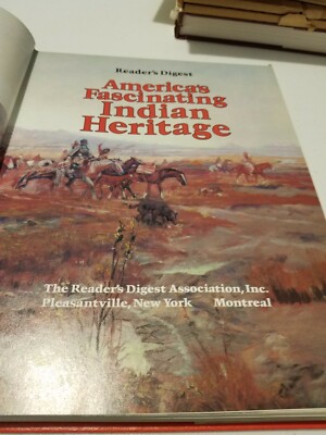 Reader's Digest America's Fascinating Indian Heritage HBDJ 1978c Illustrated 