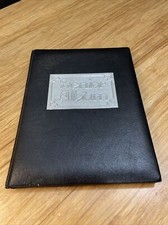 Vintage Senior Album Memories Photo Scrapbook Album KG JD