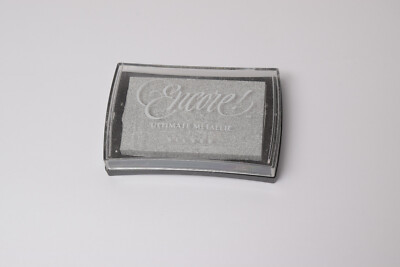 Encore Ultimate Metallic Silber Stempelkissen