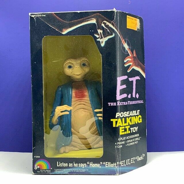 Et The Extraterrestrial Talking Toy Figure Toys R US LJN 1982 for sale