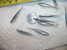70-1 1/2"-CRAPPIE-PANFISH-MINNOWS-GRUBS-JIG-SPLIT TAILS-flukes-scent-baits-lures