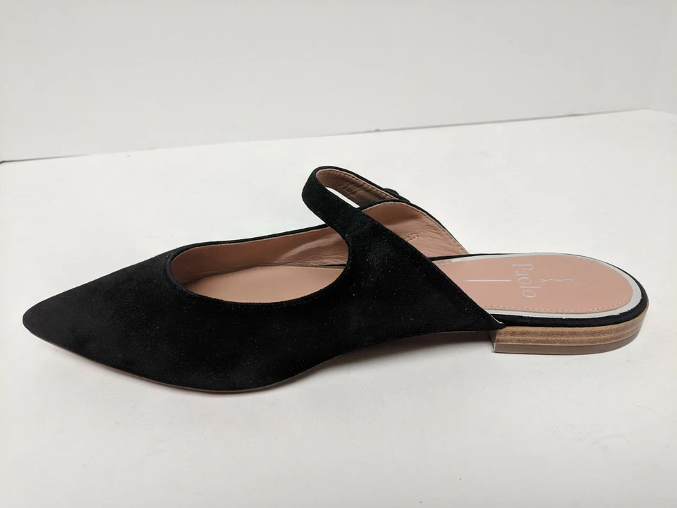 Linea Paolo Darling Pisos, Gamuza Negra, Mujer 8.5 M Foto 3 de 4