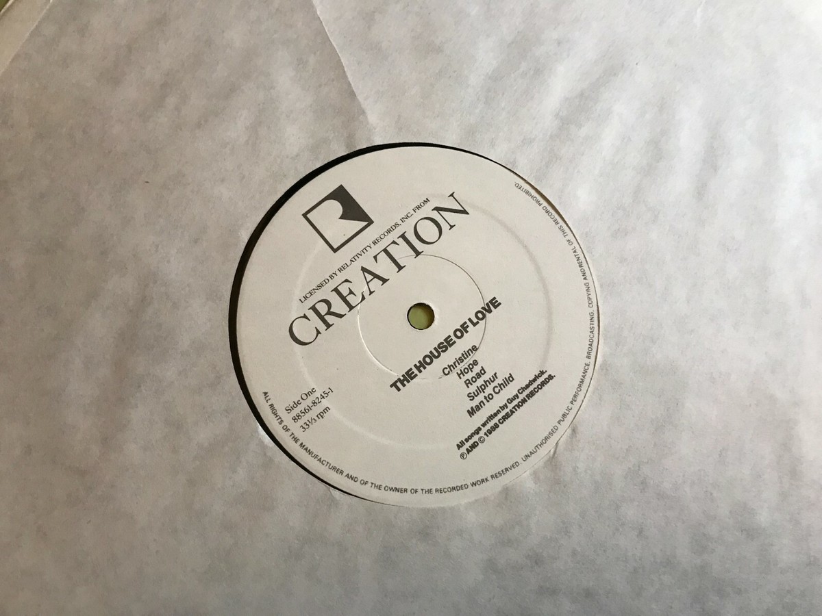 The House Of Love S/T Creation '88 LP NM original vinyl indie brit
