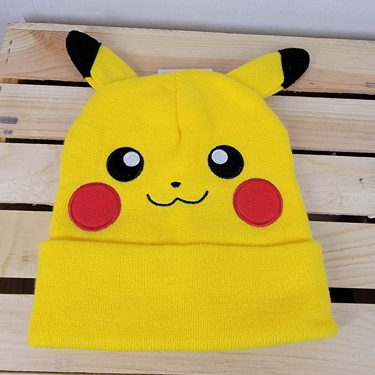 Pokemon Pikachu Knit Hat Beanie OSFM, NWT