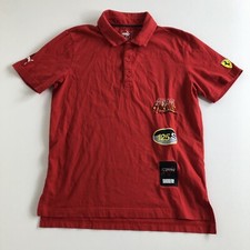 Mens Puma Scuderia Ferrari SF Street Polo Shirt Size S Dry Cell 576698-06