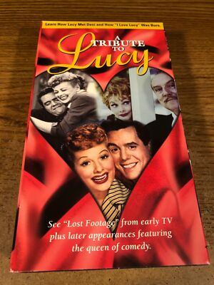 A Tribute To Lucy  VHS VCR Video Tape Used Lucille Ball