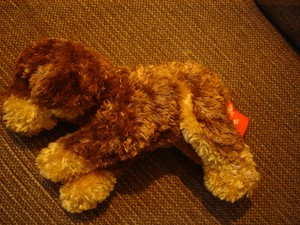 hamleys dog soft toy