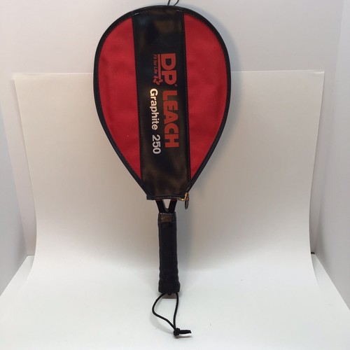 DP Leach Graphite 250 Bandido Fit 4 vidas raqueta raqueta con cubierta protectora - Imagen 2 de 6