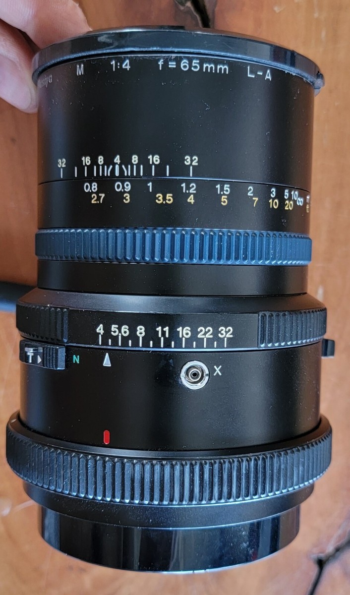 Mamiya M 1:4 F=65mm Wide, L-A- Sieko, Floating System Lens Mamiya M 1:4 F=65mm Wide, L-A- Sieko, Floating System Lens