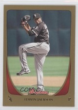 2011 Bowman Gold Edwin Jackson #3 4k8