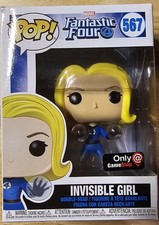 Funko Pop! Marvel Invisible Girl #567 Bobblehead GameStop Exclusive