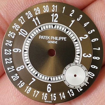 Patek Philippe Brown Dial For Calatrava 37mm Rose Gold Model Ref 6000 R