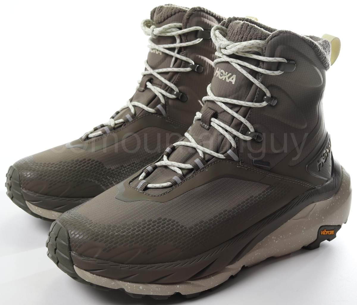 Hoka Kaha 2 Frost GTX Mid Antique Olive Oyster Hiking Boots