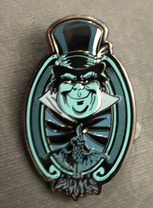 Disney pin 150980 Haunted Mansion Portrait Phineas bat hitchhiking ghost top hat