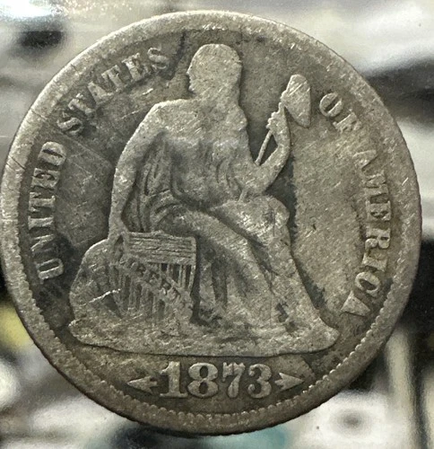 1873 Liberty Seated Dime