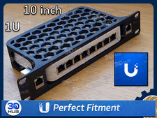 Ubiquiti UniFi USW-Lite-8 PoE 10-Inch Rack Mount Bracket Keystone Ready