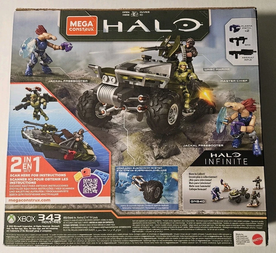 MEGA Construx Halo Infinite Warthog Rally ULC Code ( GNB25 ) (NISB) Fast Ship - Image 3 of 3