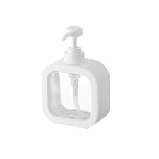Bottle Pump Dispenser Bathroom Liquid Soap Normal Shampoo Transparent  300/500ml