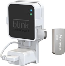 256GB USB Flash Drive and Outlet Mount for Blink Sync Module 2 is NOT Included 