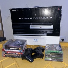 Sony PlayStation 3 Launch Edition 60GB Piano Black Console (CECH