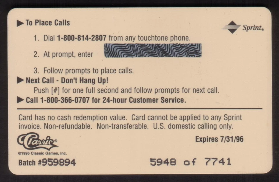 Assets Gold $2. Dale Earnhardt Auto Racing Phone Card - Image 2 of 2