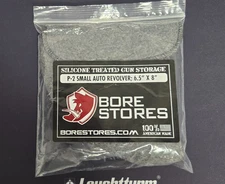P-2 Bore-Stores Handgun Pistol Case, Silicone and Rust Inhibitor Treated NEW