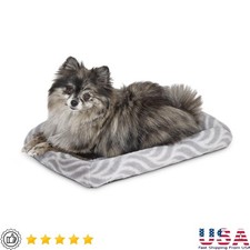Bolster Pet Bed Small Dogs Cats Crate Indoor Washable Slip Resistant Portable US