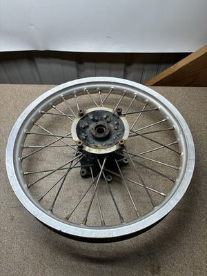#ad 1993 CR125 EXCEL 405 Silver 18#x27;#x27;X 1.85 REAR WHEEL HUB SPOKES RIM Cr 125 Honda $99.99