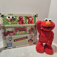 WORKING Fisher Price TICKLE ME ELMO TMX doll Top Secret 10th Anniversary