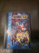 Sonic CD (Sega CD) Complete CIB Very Good Condition Reg Card Intact