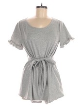 Everly Women Gray Romper M