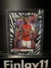 Bukayo Saka Arsenal Zebra Prizm /15 24/25 Panini Prizm