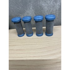 Conair Ion Shine 4 Large Blue Replacement Hot Rollers CHV26HXW Flocked Curlers