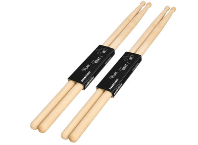 Drum Sticks, 2 Pair 5A Maple Drumsticks - made of hard maple wood