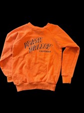 Vintage Kids Kelvin Death Valley California Back Print Crewneck Sweatshirt