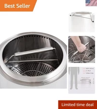 Portable Stainless Steel Fire Pit Tool - Effortless Carry for Camping Adventures