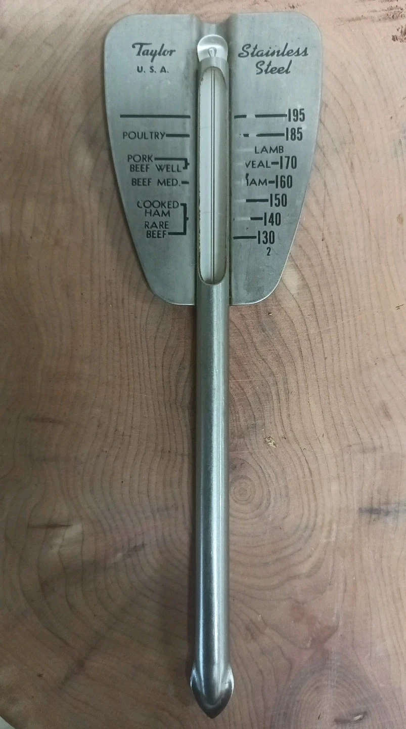 Vintage Acu Rite Roast Meat Thermometer John L Chaney