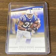 2012 Panini Rookies & Stars - Donald Brown #63 Indianapolis Colts