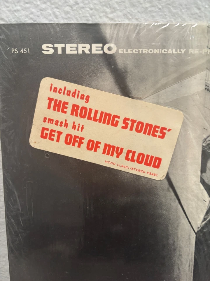 Rolling Stones December's Children US Stereo LP w/Sticker Open In Shrink RARE! - Image 2 of 4
