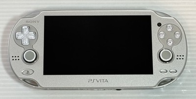 Sony PS Vita PCH-1000 PCH 1000 Console Ice Silver Limited Rare w