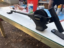 Cannon Uni-Troll 10 HP Manual Downrigger Black Freshwater Saltwater Fishing