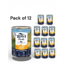 Ziwi Peak Chicken Wet Dog Food Grain Free High Protein 13.75oz ( 12 Pack ) 8.24 per gallon