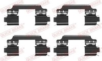 Quick Brake ZubehöRsatz, Scheibenbremsbelag 109-1707 Passend FüR Fiat Honda