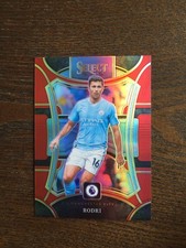 2024-25 Panini Select Rodri Manchester City Spain Mezzanine Red