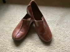 Women  s Naturalizer Leather Comfort Shoes British Tan Size 7.5M