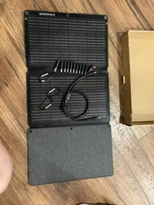 Sokiovola 50W Portable Solar Panel Charger Foldable USB/DC Kit w/ Adapters