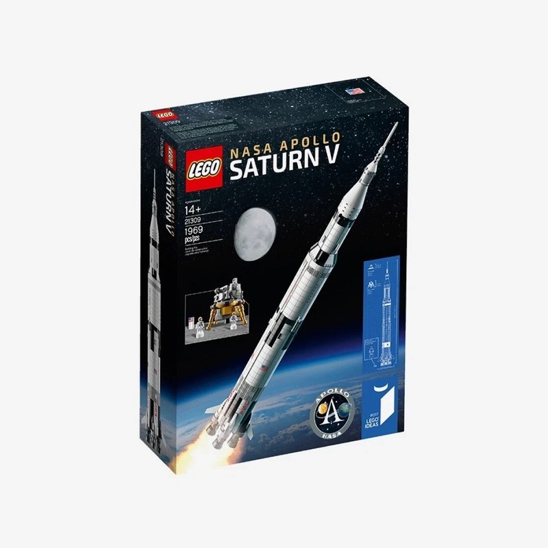 LEGO 21309 NASA Apollo Saturn V Ideas Building Set 1969 Pieces Sealed