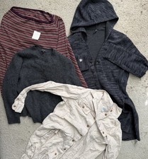 4 Lot KUHL Womens M Wool Blended Hooded Jacket Quince Cashmere Sweater Duluth