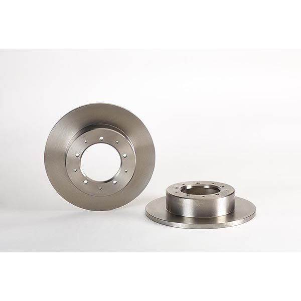 2x Brake Discs Pair Solid fits LAND ROVER DEFENDER L316, L317 2.4D Rear 06 to 16 - Image 2