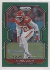 2020 Panini Prizm Green Prizm Frank Clark #126 06y2